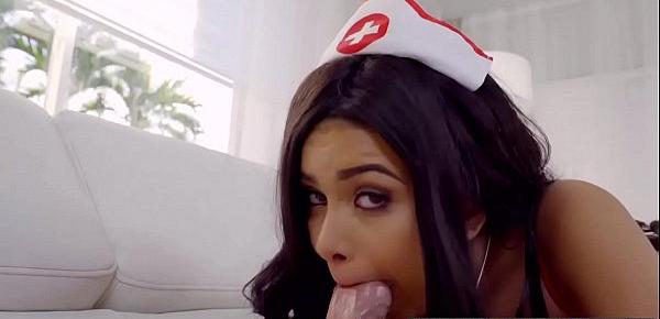  I Know That Girl - Naughty Nurse Gives Good Head starring Aaliyah Hadid and Kyle Mason